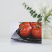Tomaten Postkarte (Stehend Vorderseite)