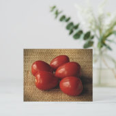 Tomaten Postkarte (Stehend Vorderseite)