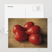 Tomaten Postkarte (Vorne/Hinten)