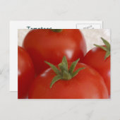 Tomaten Postkarte (Vorne/Hinten)