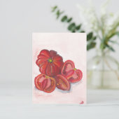 Tomaten Postkarte (Stehend Vorderseite)