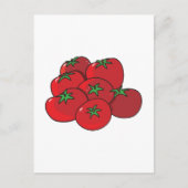 Tomaten Postkarte (Vorderseite)