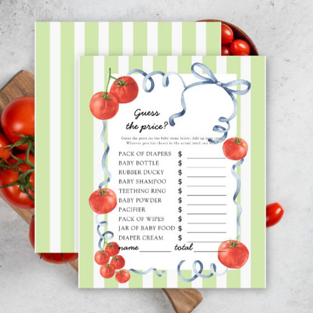 Tomaten - Rate mal den Preis! Spiel (Von Creator hochgeladen)