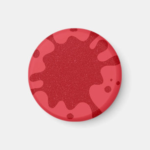 Tomaten Roter Spritzer Individueller Magnet