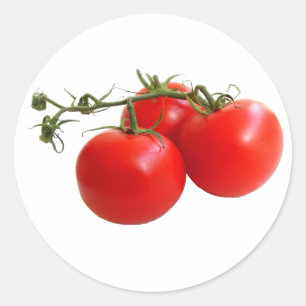 Tomaten Runder Aufkleber