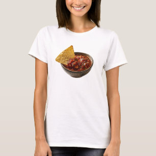 Tomaten-Salsa-Tortilla-Chips Food Lover T-Shirt