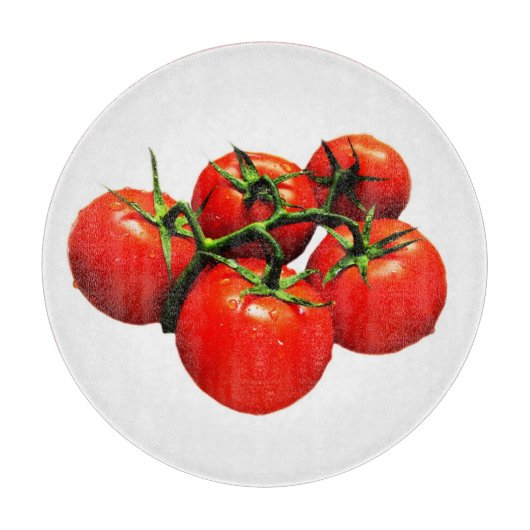 Tomaten Schneidebrett (Vorderseite)