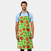 Tomaten Schürze (Getragen)