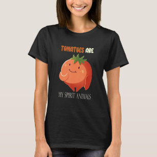 Tomaten sind meine Spirit Animals Gardener Vegan T-Shirt