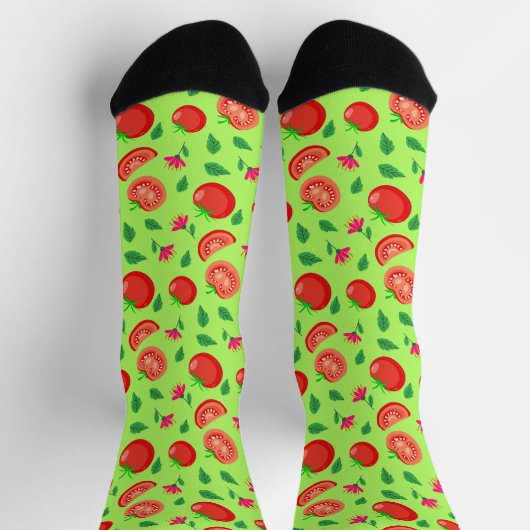 Tomaten Socken (Oben)