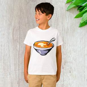 Tomaten-Suppenschale mit Löffel T-Shirt