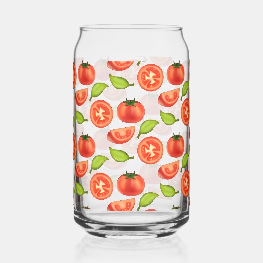 Tomaten und Oregano Dosenglas (Rückseite)