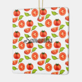 Tomaten und Oregano Keramikornament (Links)