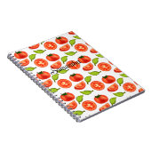 Tomaten und Oregano Notizblock (Rechte Seite)