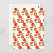 Tomaten und Oregano Postkarte (Vorne/Hinten)