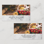 Tomaten und Pasta Visitenkarte (Vorne/Hinten)