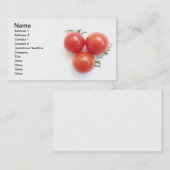 Tomaten Visitenkarte (Vorne/Hinten)