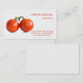 Tomaten Visitenkarte (Vorne/Hinten)