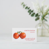 Tomaten Visitenkarte (Stehend Vorderseite)