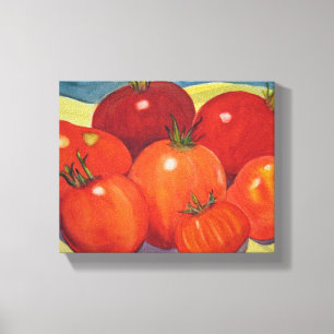 Tomaten von meinem Garten Leinwanddruck