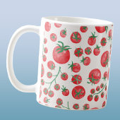 Tomaten Wasserfarbe Mittelmeer Kaffeetasse