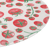 Tomaten-Wasserfarbmuster Schneidebrett (Ecke)