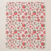 Tomaten-Wasserfarbmuster Sherpadecke (Vorderseite)