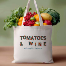 Tomaten & Wein Sommer Shopping