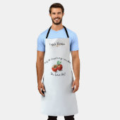 "Tomaten-Witz" personalisiert Schürze (Getragen)