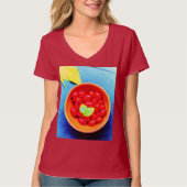 "Tomatenball" Niedliches Foto. Jetzt kaufen T-Shirt (Vorderseite)