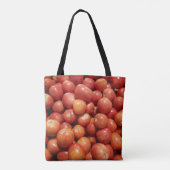 Tomatenbilder auf tasche (Rückseite)