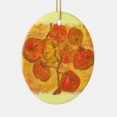 Tomatencluster Aquarell Keramik Ornament (Rechts)