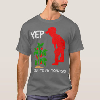 Tomatenflüster für Hobbygärtner und Tomaten T-Shirt