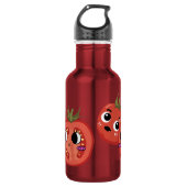 Tomatengaffel edelstahlflasche (Vorderseite)