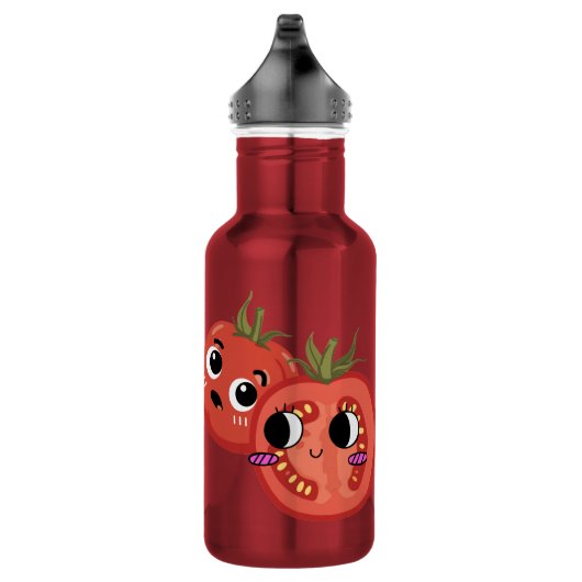 Tomatengaffel edelstahlflasche (Rechts)