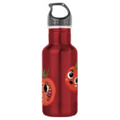 Tomatengaffel edelstahlflasche (Rückseite)