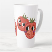 Tomatengaffel milchtasse (Rechte Ecke)