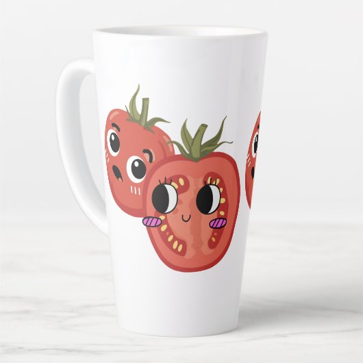 Tomatengaffel milchtasse (Linke Ecke)