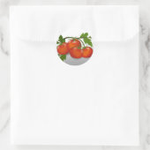 Tomatenkonservenaufkleber Runder Aufkleber (Tasche)