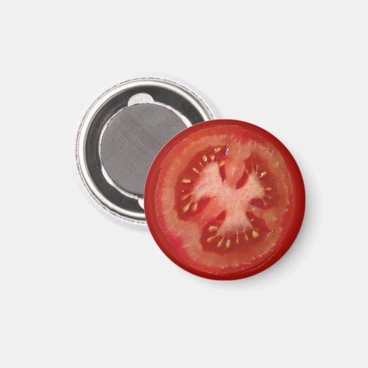 Tomatenküche Kühlschrankmagnet (Vorderseite/Rückseite)