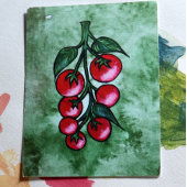 Tomatenliebhaber postkarte