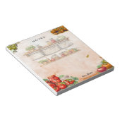 Tomatenmark Leer Notizblock (angewinkelt)