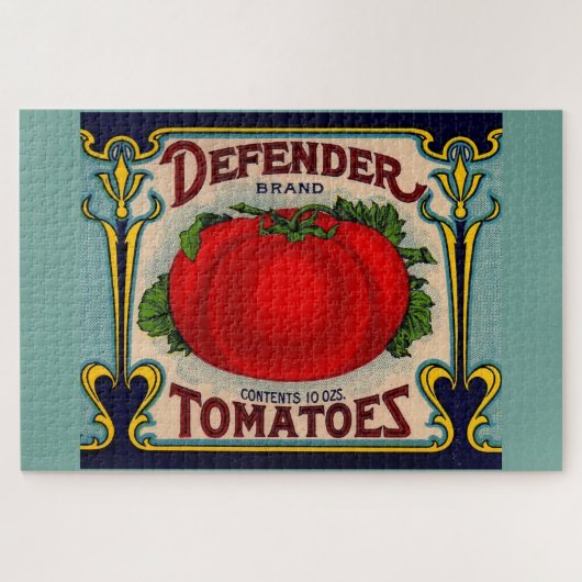 Tomatenmarke Defender der 1910er Jahre Puzzle (Horizontal)