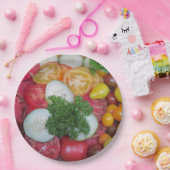 Tomatenpapierplatte Pappteller (Party)