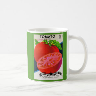 Tomatenprint der 1950er Jahre Kaffeetasse