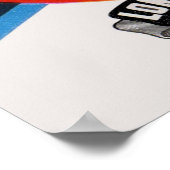 Tomatenprint der 1950er Jahre Poster (Ecke)