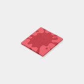 Tomatenrote Splash Post-it®-Notizen nach Maß Post-it Klebezettel (angewinkelt)