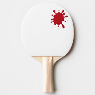 Tomatenroter Splash-Tischtennisschläger Tischtennis Schläger