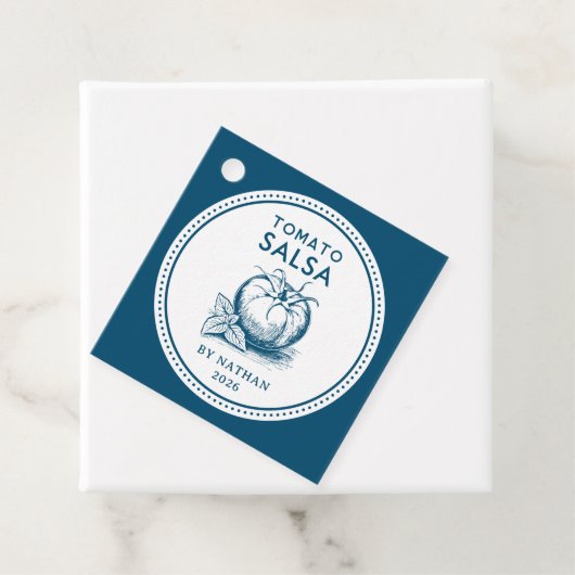 Tomatensalz - Sonderfarben Geschenkanhänger (Beispiel)