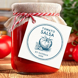 Tomatensalz - Sonderfarben Geschenkanhänger
